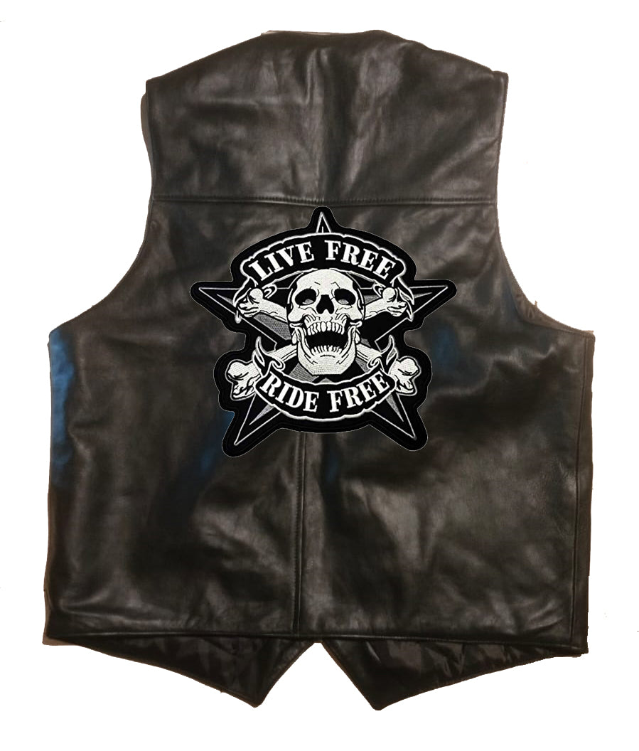Best Biker leather vest , patched jacket,T Shirts For Men and Women,Bandanas,headwraps, Compression arm sleeves in India Online