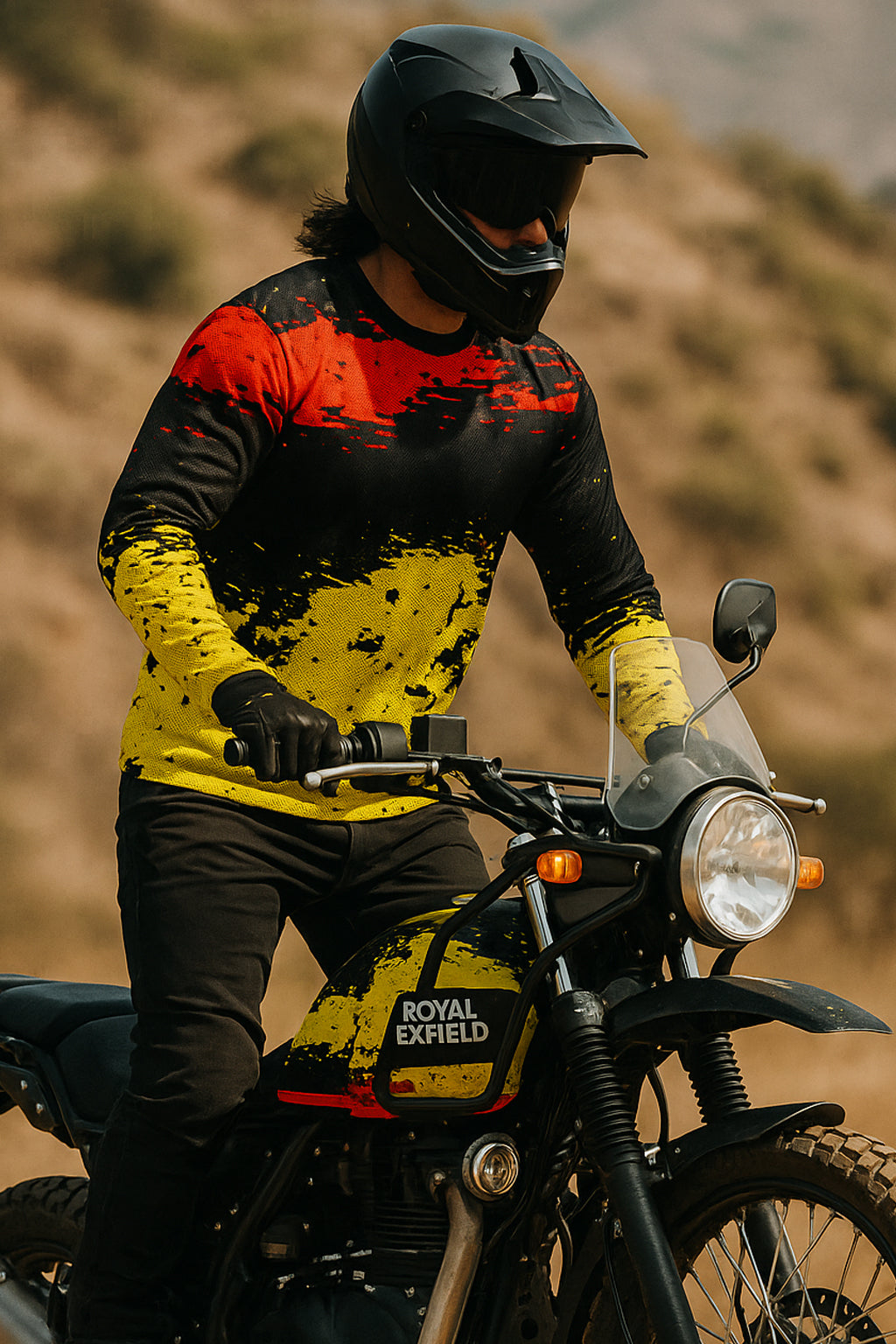 Best Motorcycle Riding Jersey, Motocross Racing Jersey, Men’s Biker Riding Jersey, Breathable Motorcycle Jersey in India