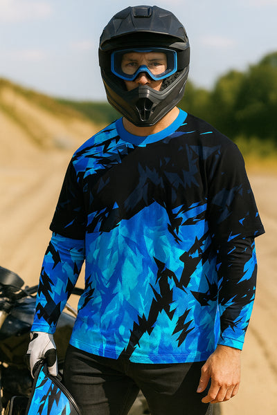 Best Motorcycle Riding Jersey, Motocross Racing Jersey, Men’s Biker Riding Jersey, Breathable Motorcycle Jersey in India
