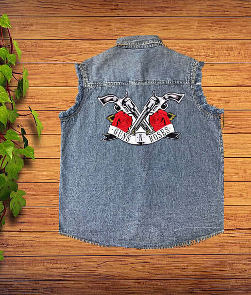 Best Denim Biker shirt sleeveless Biker shirt Cafe Racer patch  Bandana in India online for Men and Women, T shirts, Bandanas,Biker clothing
