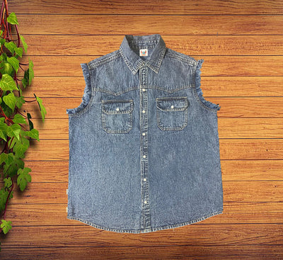 Best Denim Biker shirt sleeveless Biker shirt Cafe Racer patch  Bandana in India online for Men and Women, T shirts, Bandanas,Biker clothing