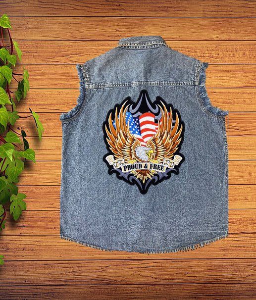 Best Denim Biker shirt sleeveless Biker shirt Cafe Racer patch  Bandana in India online for Men and Women, T shirts, Bandanas,Biker clothing
