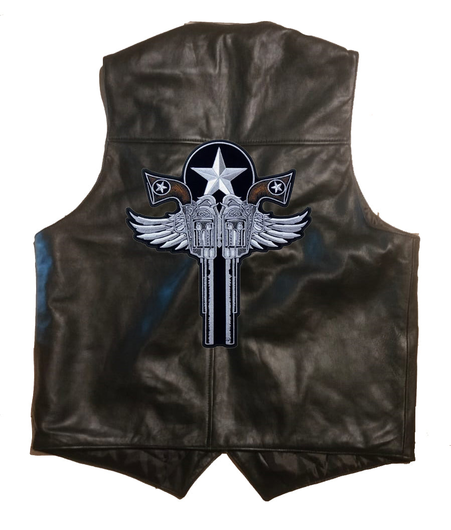 Best Biker leather vest , patched jacket,T Shirts For Men and Women,Bandanas,headwraps, Compression arm sleeves in India Online