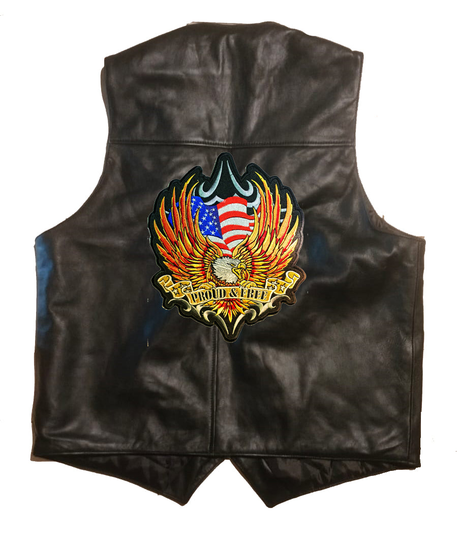 Proud and Free Leather Vest – Motohog