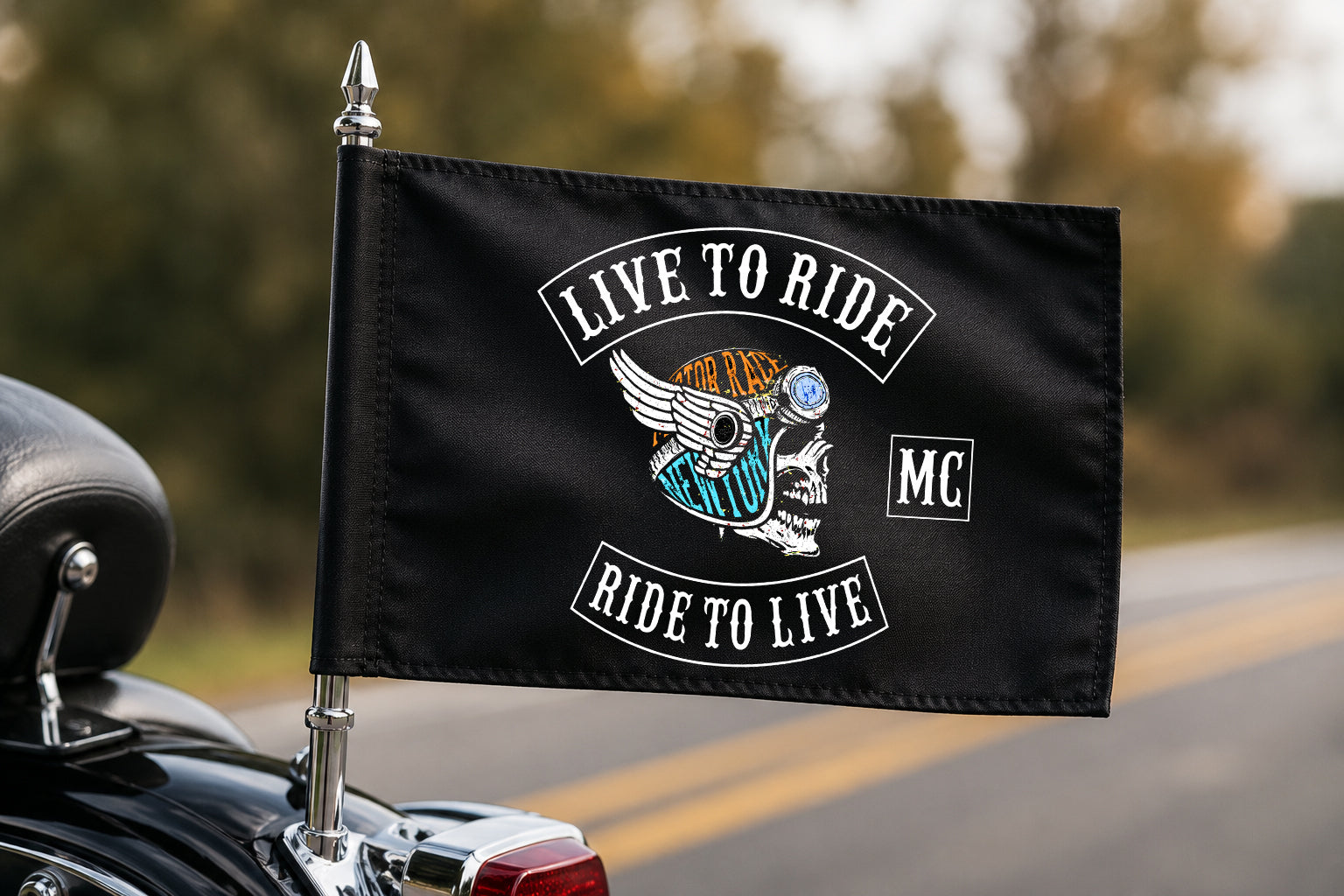 upload your logo motorcycle flag, motorcycle flag with your logo, design your own motorcycle flag, create your own motorcycle flag, personalized motorcycle club flag, custom name motorcycle flag, custom text motorcycle flag, custom image motorcycle flag, custom photo motorcycle flag, custom biker club flag, custom MC club flag, motorcycle flag logo printing.