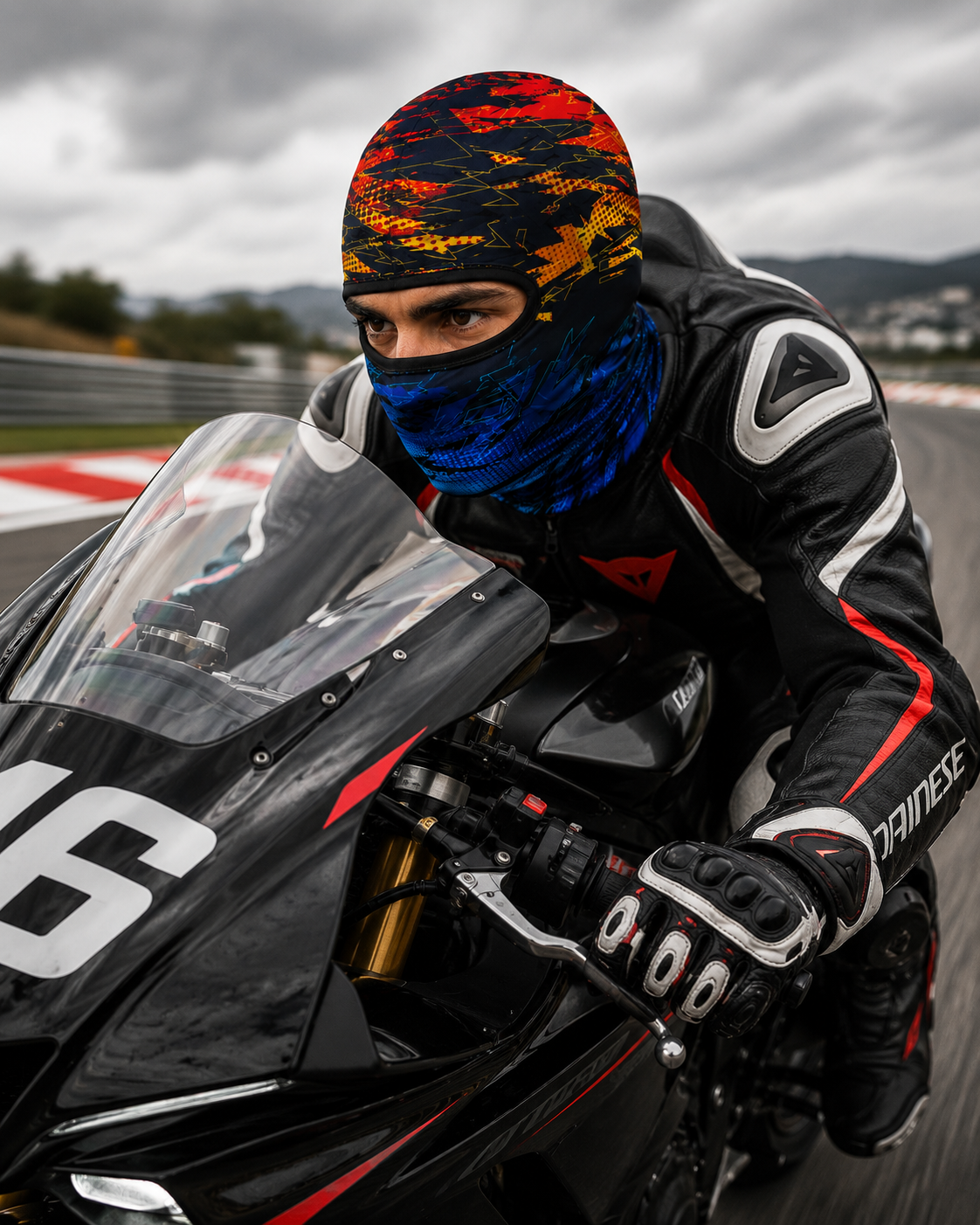 Motorcycle Balaclava
Riding Balaclava
Bike Face Mask
Helmet Liner
Cycling Mask
Ski Mask
Full Face Mask
Face Cover
Neck Gaiter
Performance Gear
Adventure Gear
Quick Dry
Breathable
Stretch Fabric
UV Protection
Anti Microbial
Outdoor Gear
Motorcycle Accessories
Cycling Accessories
Trekking Gear