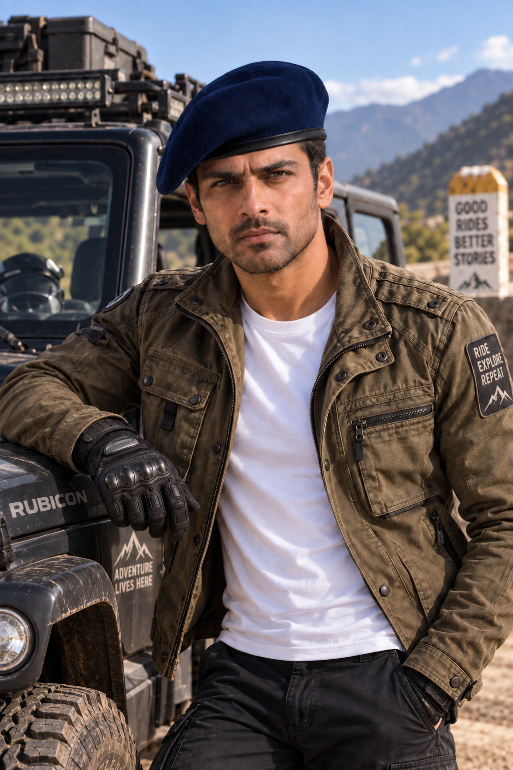Best Beret Caps in India online for Men and Women, T shirts, Bandanas,Buffs,Patches
