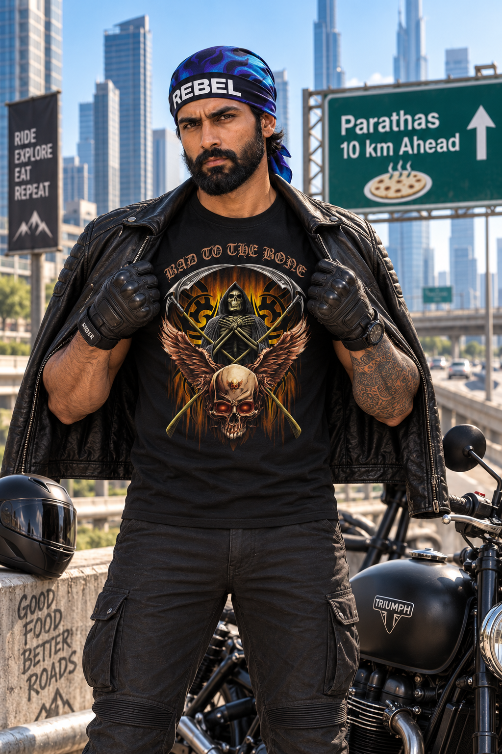 Bandanas,Headwraps,Headgear,Biker T shirts for Men and Women in India helmet liner,hair protection,durag,skull caps,patka for men and women