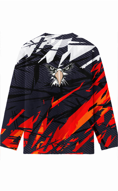 Motorcycle Riding Jersey, Motocross Racing Jersey, Men’s Biker Riding Jersey, Breathable Motorcycle Jersey, Best Motorcycle riding jersey's in India by Motohog