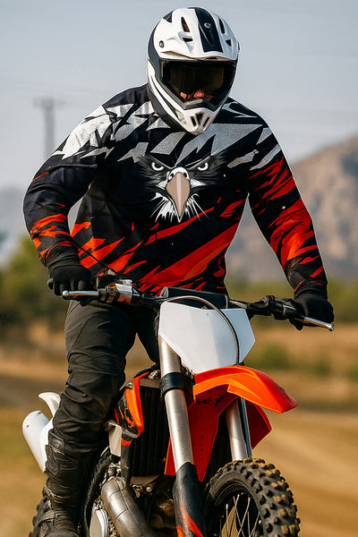 Motorcycle Riding Jersey, Motocross Racing Jersey, Men’s Biker Riding Jersey, Breathable Motorcycle Jersey, Best Motorcycle riding jersey's in India by Motohog
