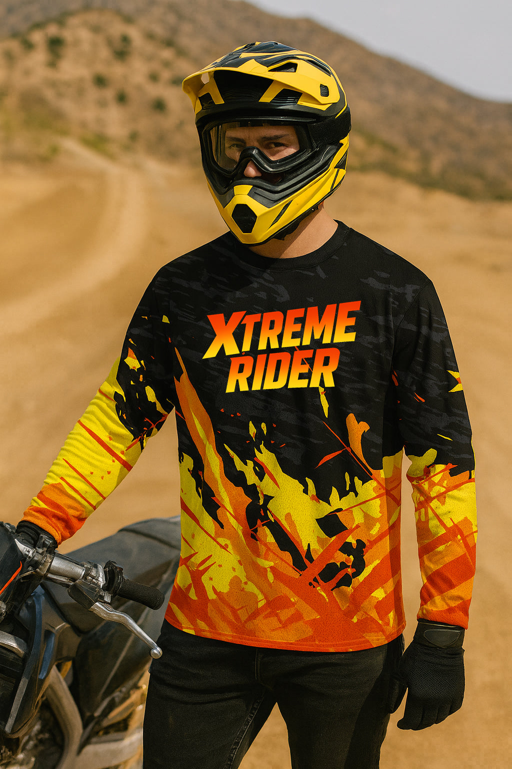 Best Motorcycle Riding Jersey, Motocross Racing Jersey, Men’s Biker Riding Jersey, Breathable Motorcycle Jersey in India