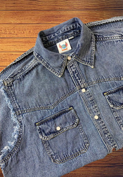 Best Denim Biker shirt sleeveless Biker shirt Cafe Racer patch  Bandana in India online for Men and Women, T shirts, Bandanas,Biker clothing