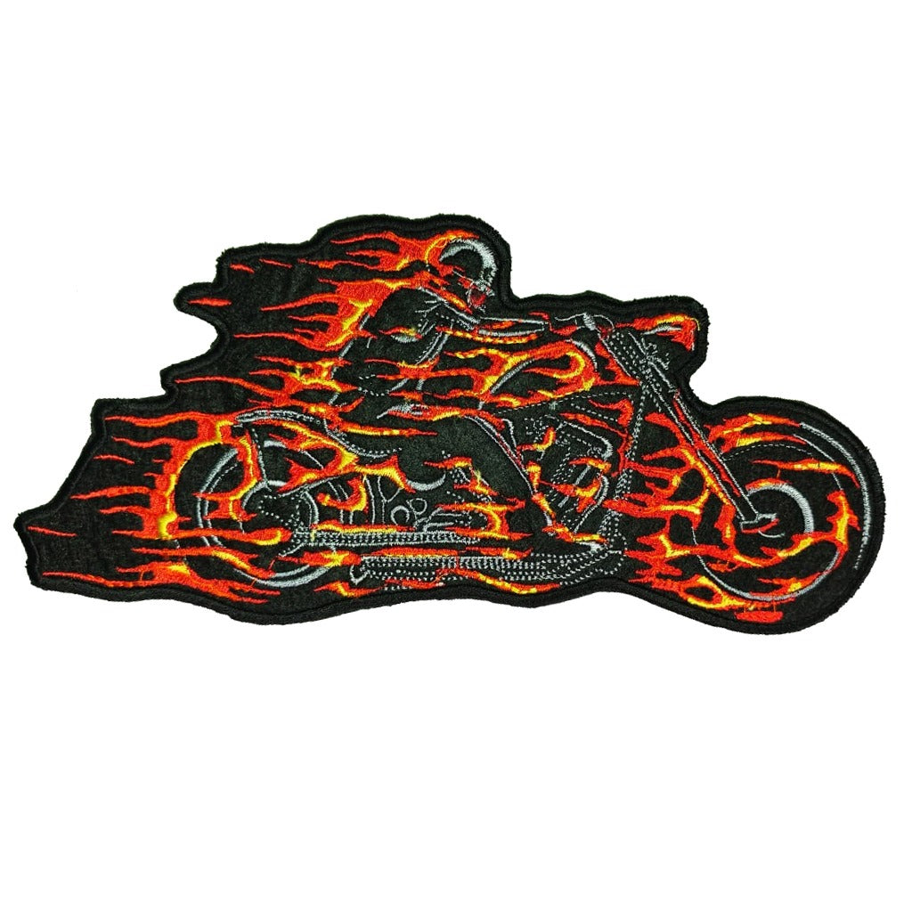Ghost Riders Mc Patch Ghost Rider Biker Back Patch- 12.2 x 5.8 inches – Motohog