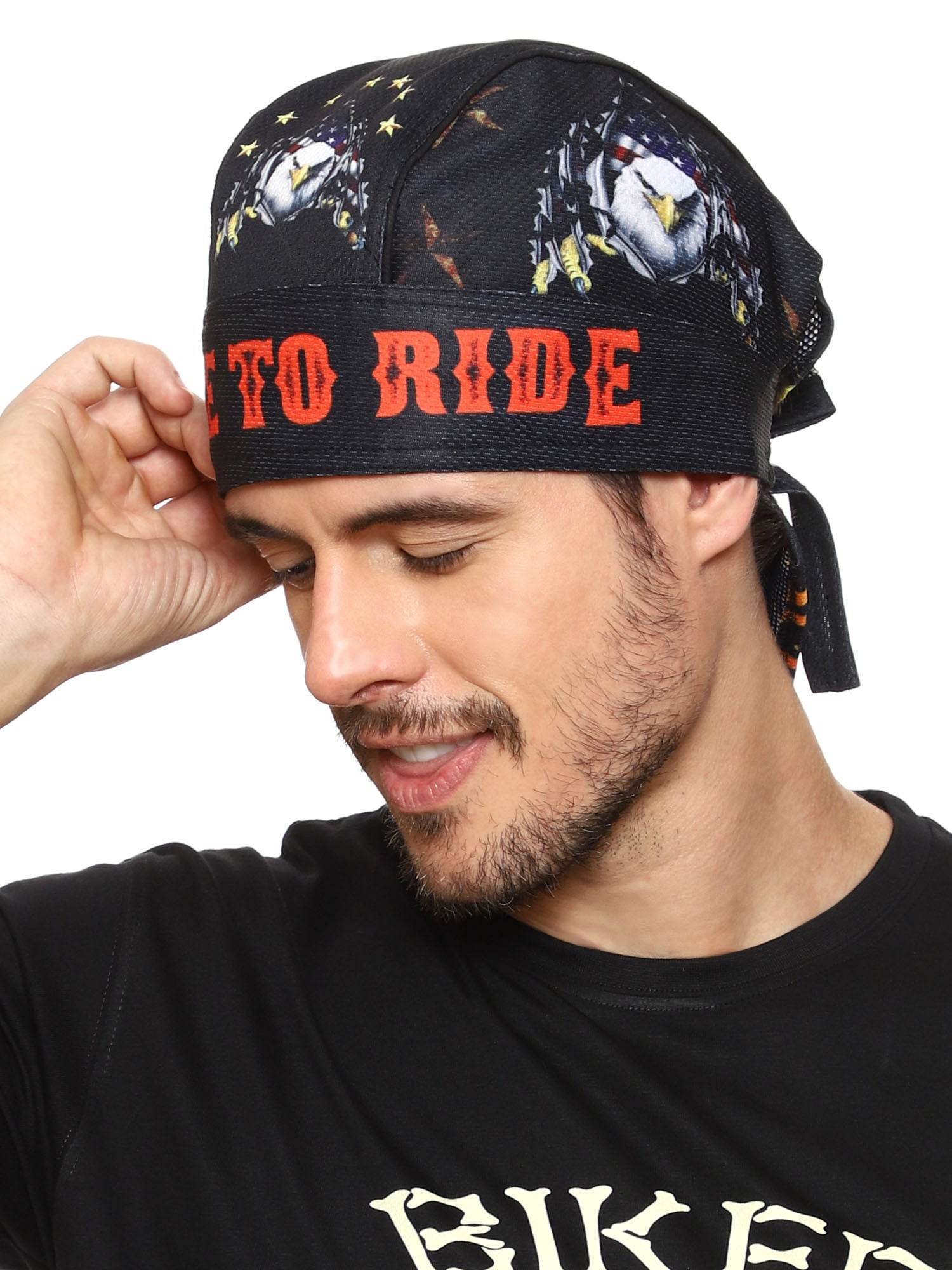 Best Bandanas,Headwraps,Headgear,Biker T shirts for Men and Women in India helmet liner,hair protection,durag