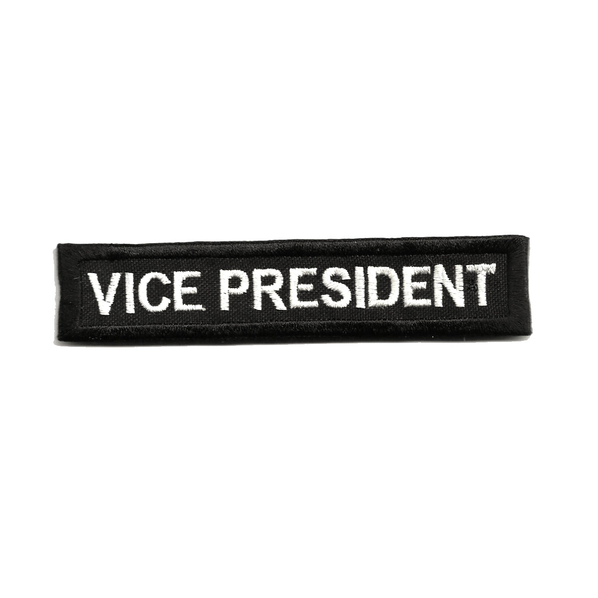 Vice President Name Patch- 4.8 x 1 inches