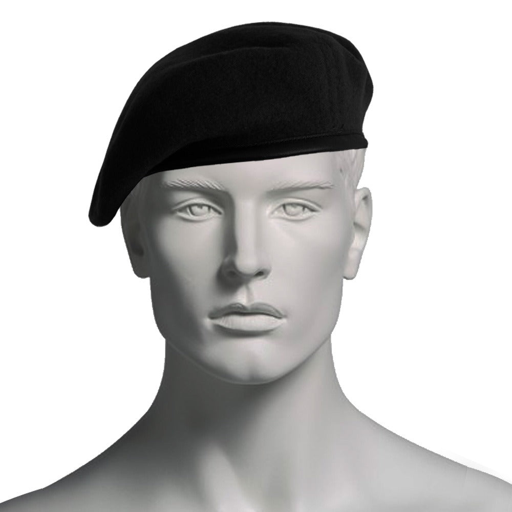 Beret Cap- Black