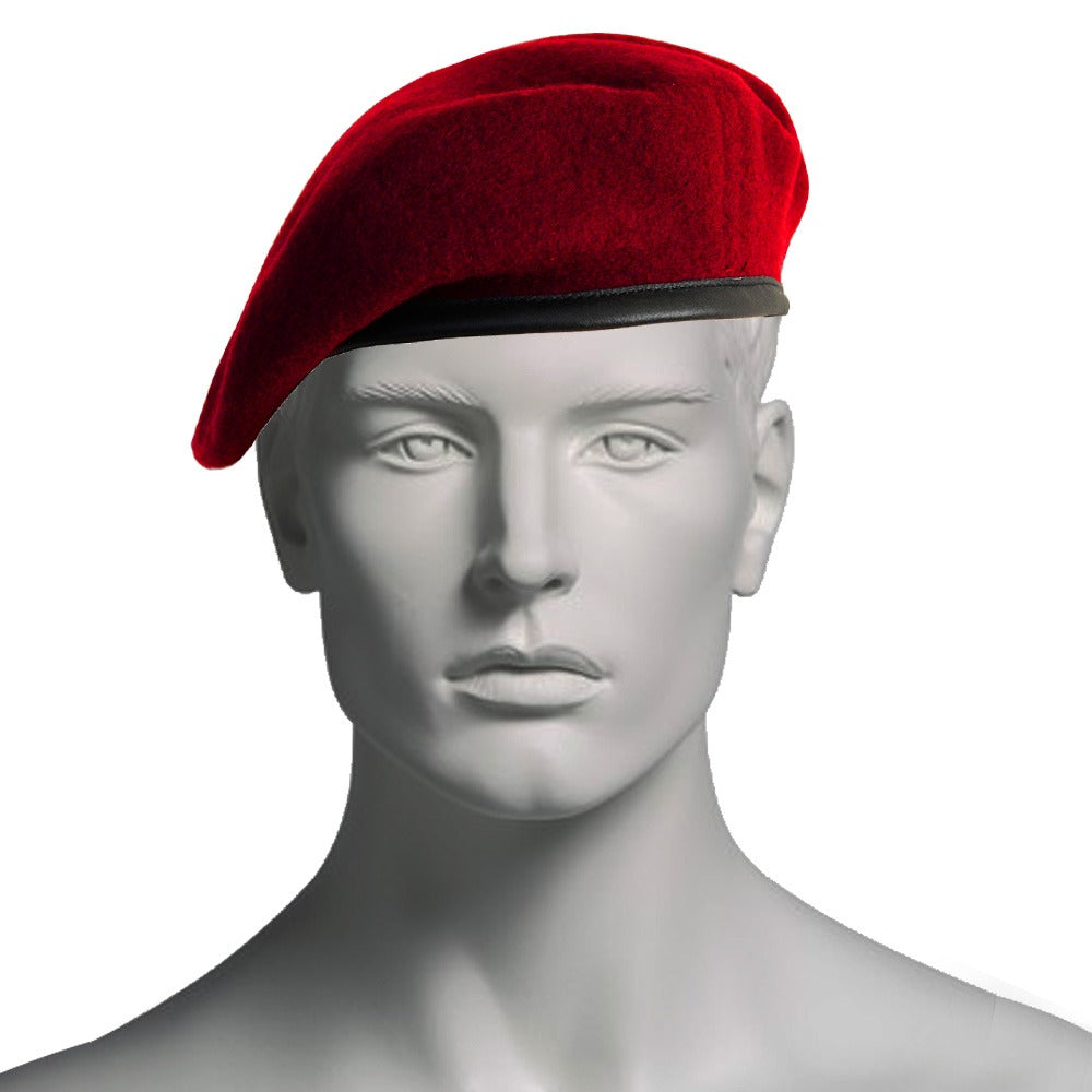 Beret Cap- Red